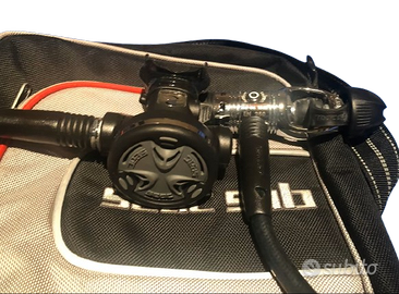 Gruppo erogatore subacqueo SEAC – primo e secondo