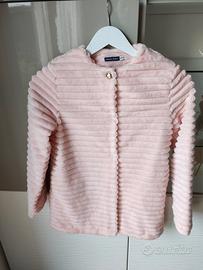 pelliccia ecologica rosa cipria