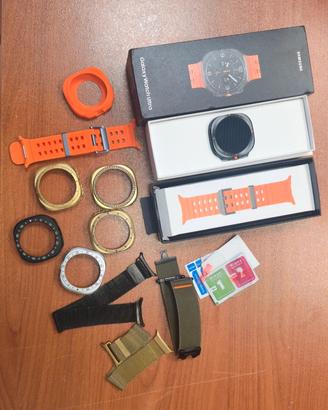 smartwatch orologio samsung 47 mm titanio