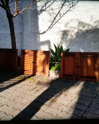 Sportelli,ante in legno