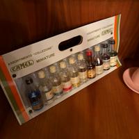 Bottigliette alcolici e bicchierini