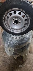 gomme termiche e cerchi in ferro