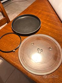 Vassoio e piatto microone