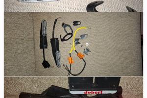 PORTATARGA ORIGINALE CON LUCI KAWASAKI Z650 MY 24