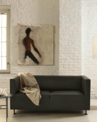Vintage Cappellini Divano Gambetta L160 pelle