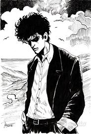 disegno a china Dylan dog 