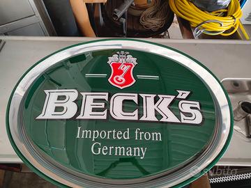 insegna ovale Beck s