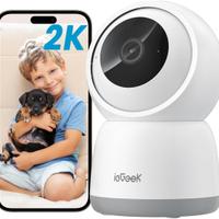 4 pezzi ieGeek 2K Telecamera WiFi Interno  AC106