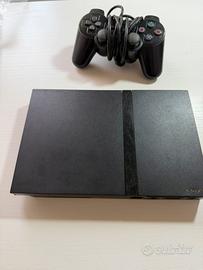 ✅ PlayStation 2 Slim (modello nero) + Controller