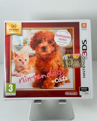 3DS GIOCO NINTENDO BARBONCINO NANO + CATS NUOVO OR