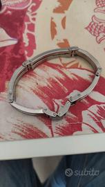 bracciale da uomo Fossil acciaio ossidabile