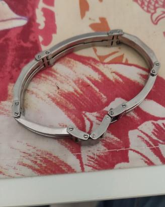 bracciale da uomo Fossil acciaio ossidabile