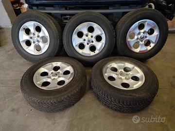kit cerchi r18 jeep wrangler