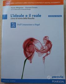 Libro di filosofia 'L'ideale e il reale 2'