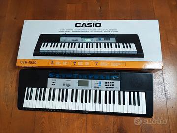 Pianola Casio CTK-1550 usata