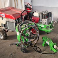 Sabbiatrice ACF + Compressore Rotair