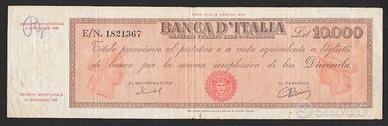 TITOLO PROVVISORIO LIRE 10000 DEL 06.09.1949