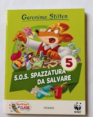 Libro Geronimo Stilton, spazzatura da salvare
