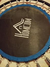 Trampolino Elastico Fitness con Manubrio Homcom