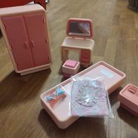 camera da letto vintage Barbie 