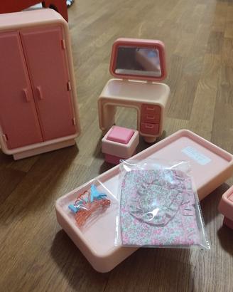 camera da letto vintage Barbie 