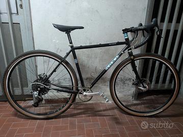 bici gravel acciaio Soma Wolverine tg 50