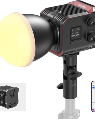 Led  SMALLRIG e batteria V mount entrambi nuovi