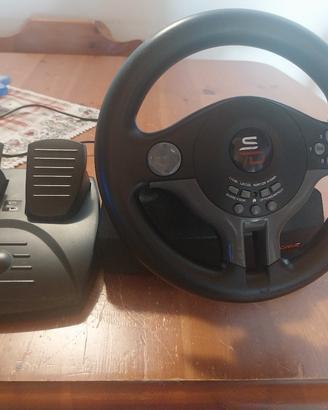 volante superdrive ps4 +3 giochi ps4