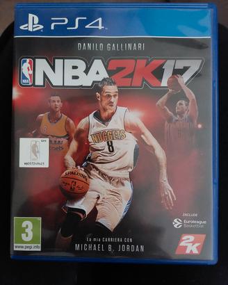 NBA2K17 Playstation 4