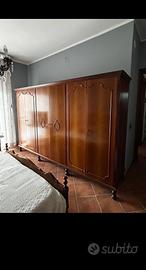 Grande Armadio Classico 6 Ante in Legno