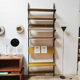 Libreria cielo terra in acciaio