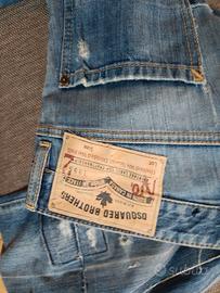 jeans dsquared 2 uomo originale 