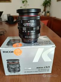 Pentax HD DA 20-40mm f/2.8-4 ED Limited WR