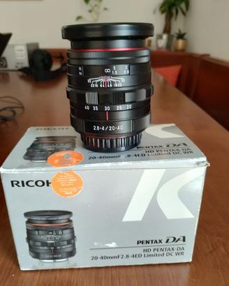 Pentax HD DA 20-40mm f/2.8-4 ED Limited WR