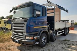 SCANIA CV R 420 8x2 - Gru Bonfiglioli e cassone