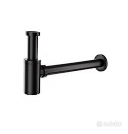 Sifone per lavabo bagno Nero