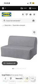 Divano letto Ikea 2 posti