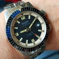 Orologio Sicura Breitling Skin Diver anni 70