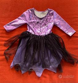 Costume da carnevale o halloween da strega bimbi