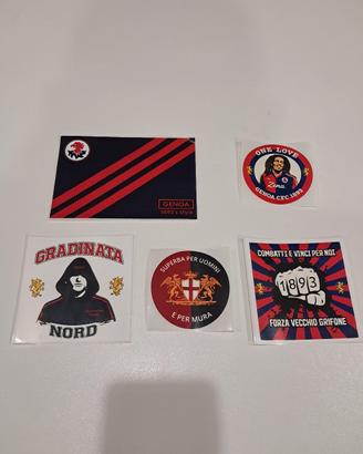 adesivi stickers Genoa 