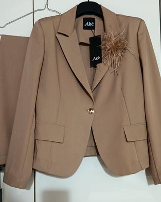 completo giacca e pantaloni donna taglia 46/4