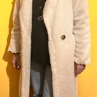 Cappotto teddy donna