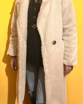 Cappotto teddy donna