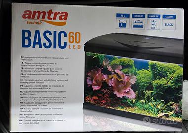 Acquario AMTRA 60 led nuovissimo mai aperto
