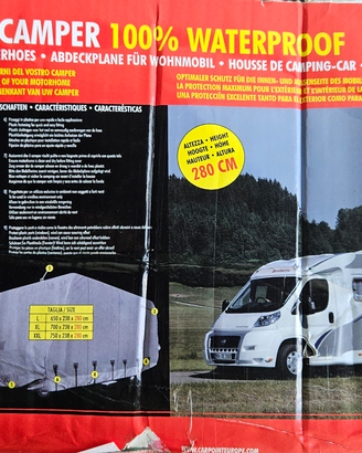 Telo copri camper marca CARPOINT waterproof
