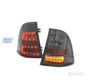 FANALI PER MERCEDES ML W163 98-05 LED FONDO CROMAT