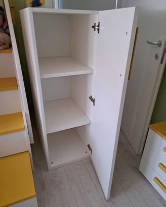 Armadio bianco 130x60x45