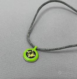 Glamira ciondolo argento peridoto
