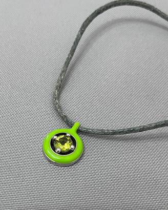 Glamira ciondolo argento peridoto
