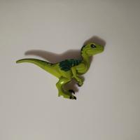 Lego Juniors minifigure velociraptor verde